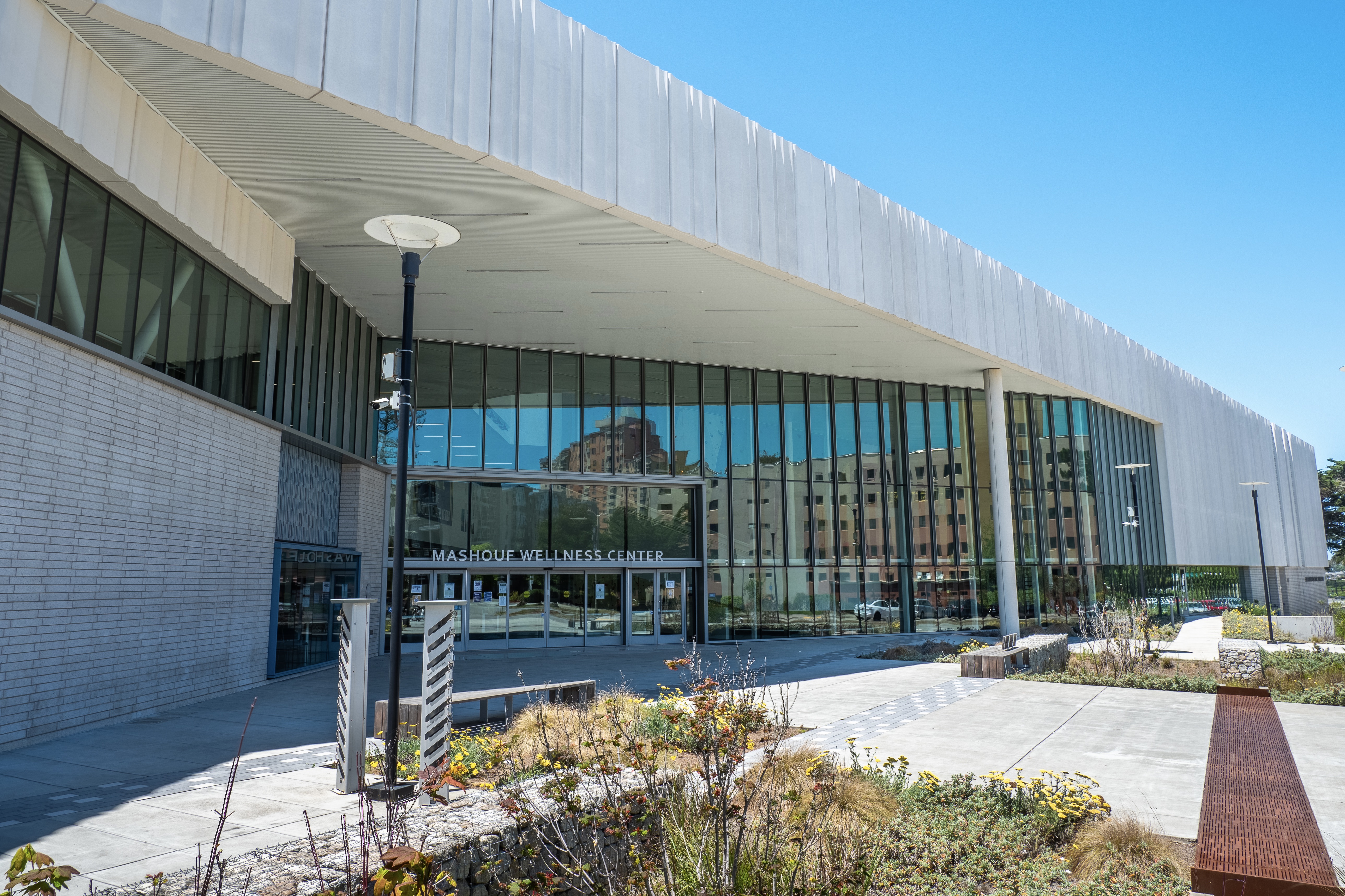 Mashouf Wellness Center Exterior Day