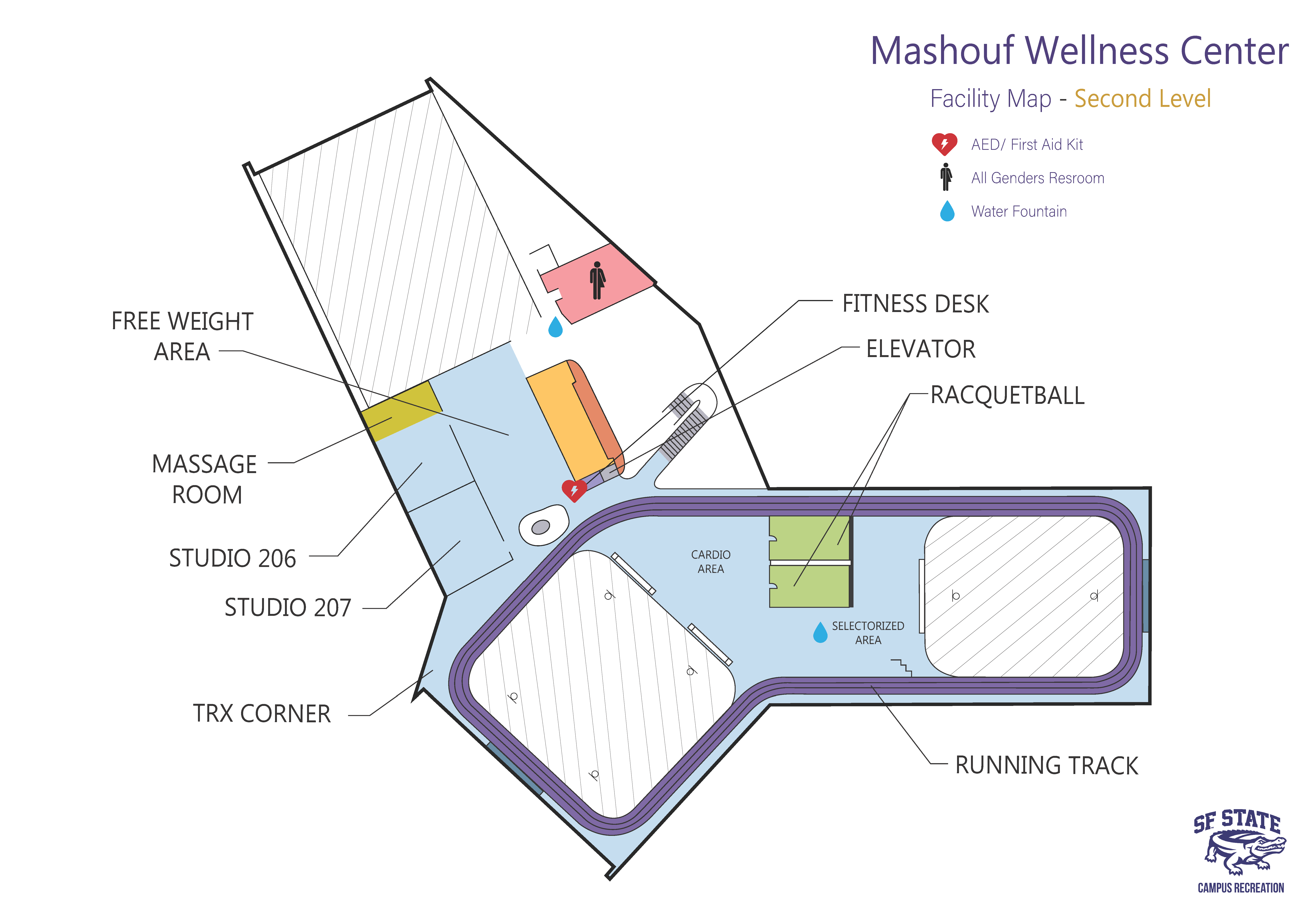 MWC Map - 1st Floor