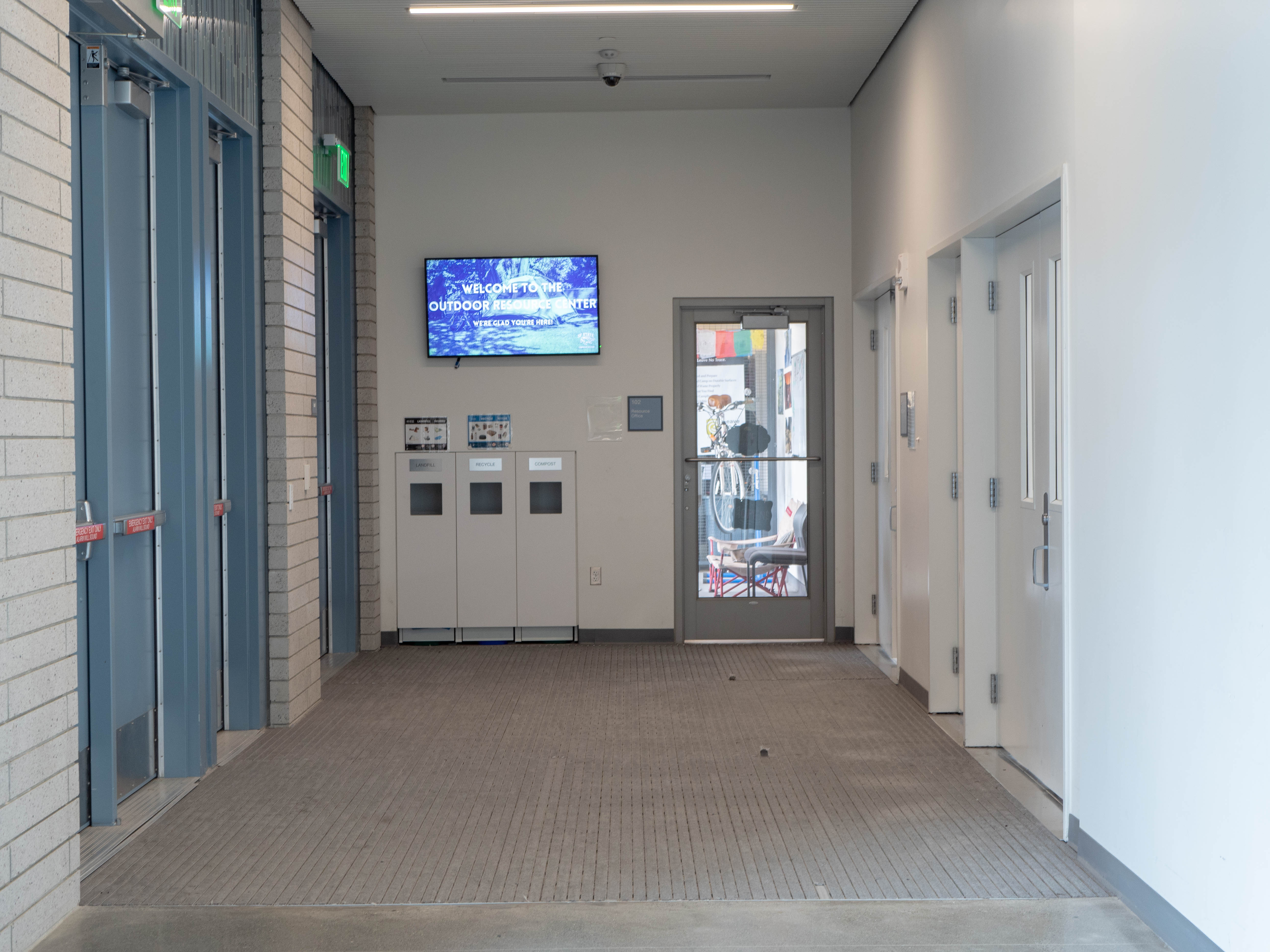 Entrance to the Outdoor Resource Center