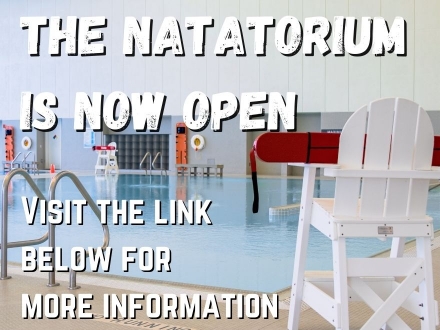 The Natatorium is now open